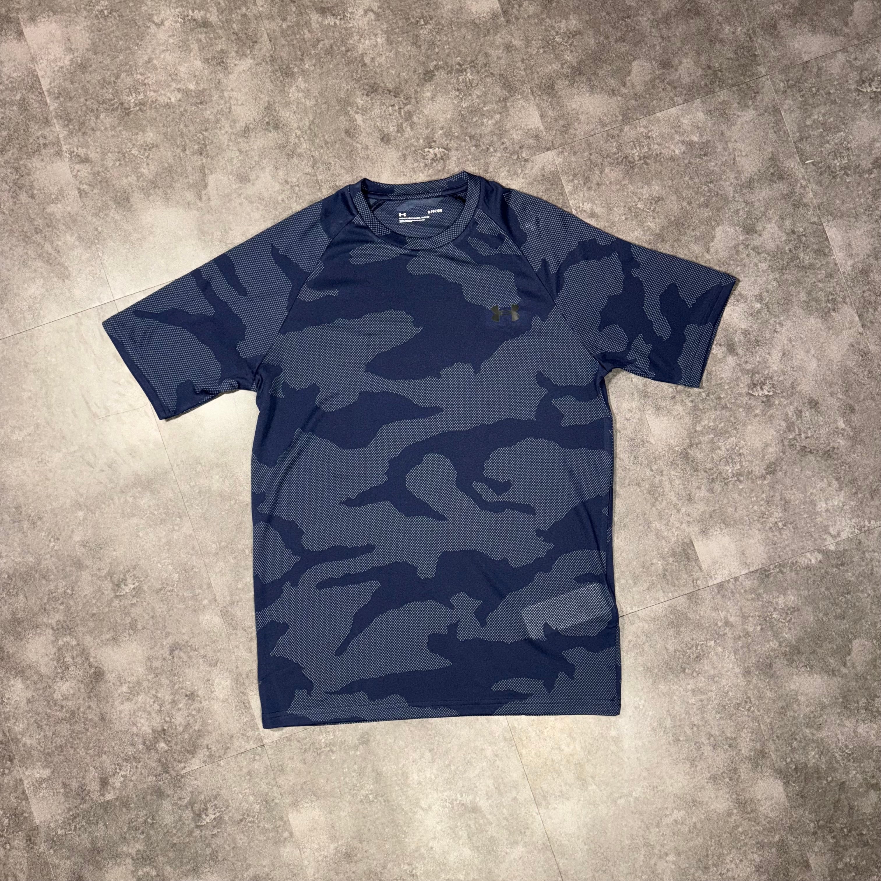 Under Armour Camo T-Shirt Navy