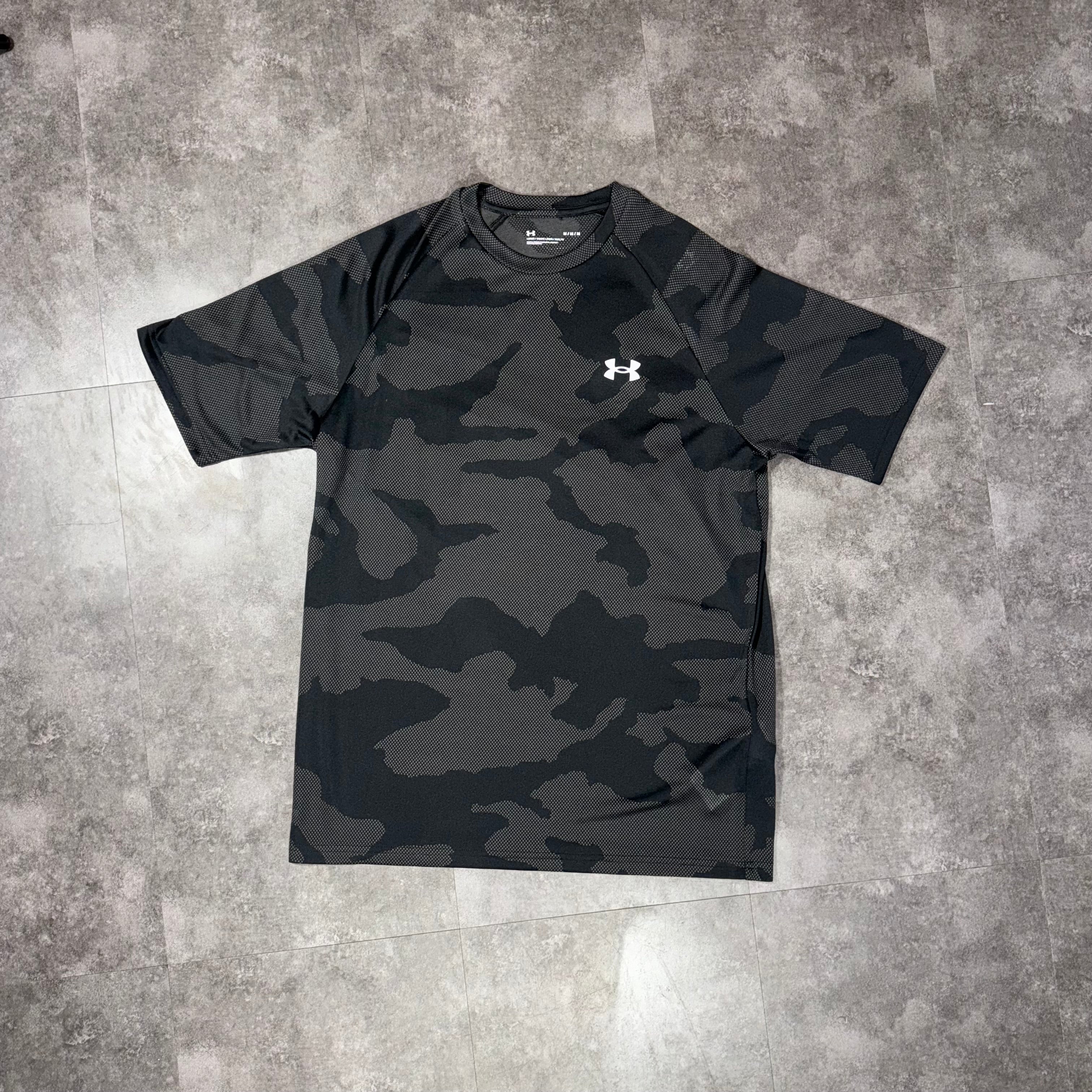 Under Armour Camo T-Shirt Black