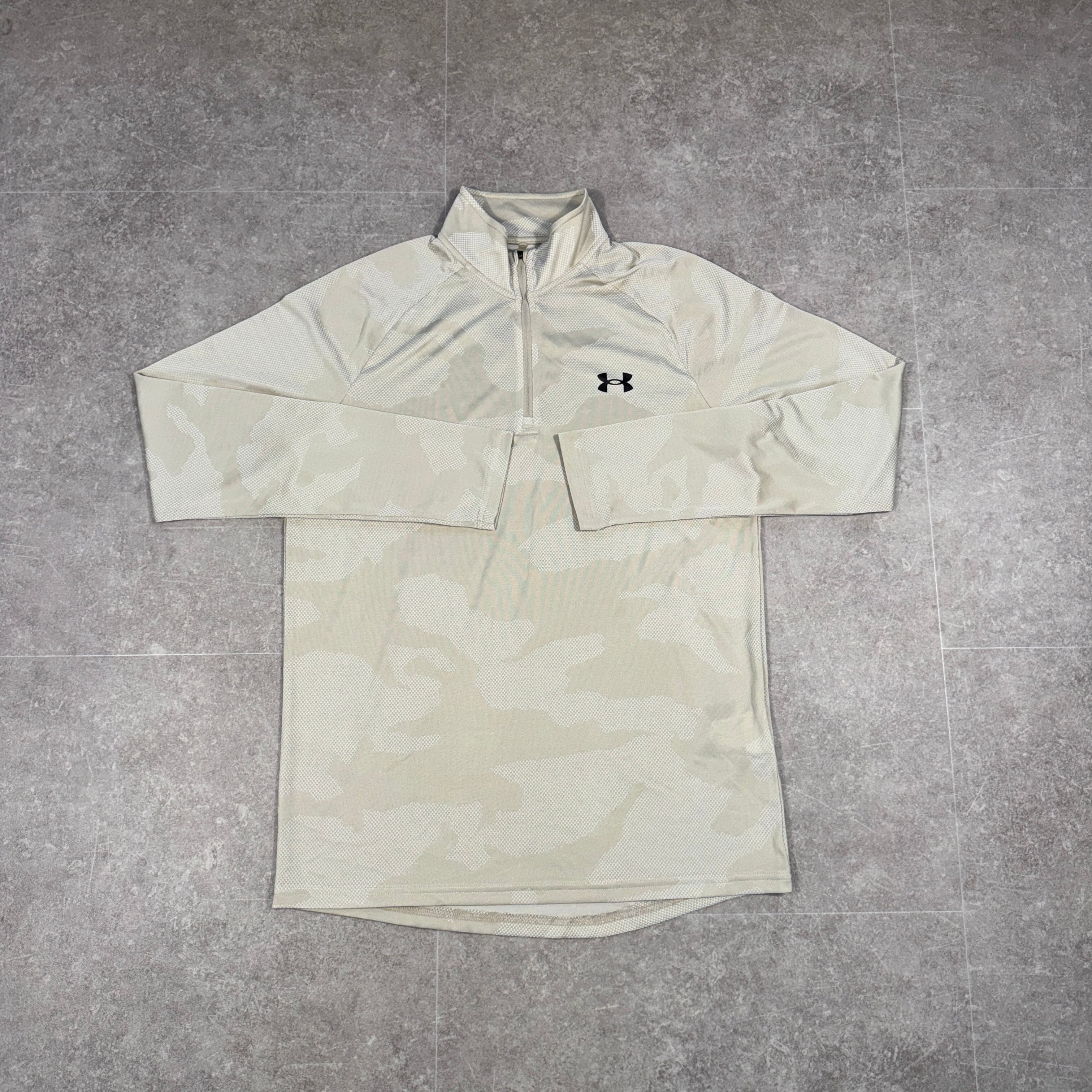 Beige Camo Under Armour Half Zip